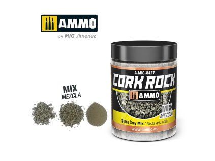 CREATE CORK Stone Grey Mix (Jar 100mL)
