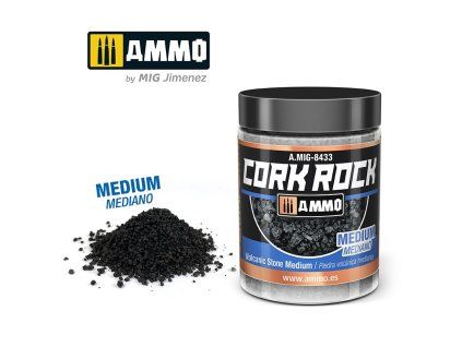 CREATE CORK Volcanic Rock Medium (Jar 100mL)