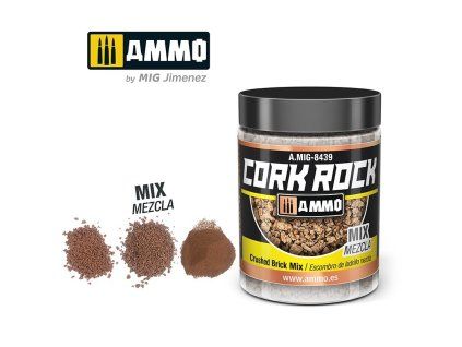 CREATE CORK Crushed Brick Mix (Jar 100mL)