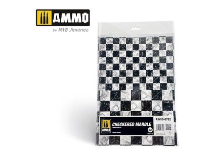 Checkered Marble. Sheet of Marble - 2 pcs.