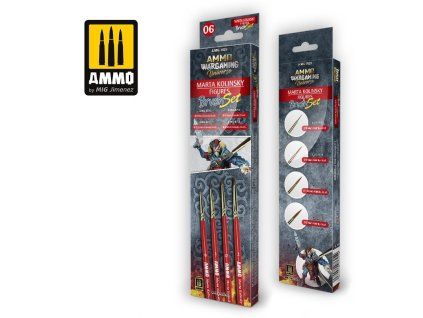 AMMO Wargaming Universe – Marta Kolinsky Figures Brush Set