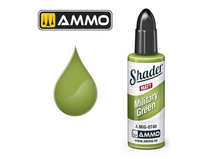 MATT SHADER Military Green