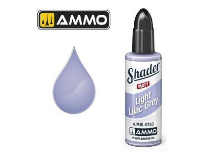 Matt Shader Light Lilac Grey