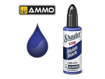 MATT SHADER Bluish Black