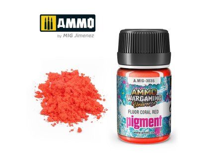 Pigment Fluor Coral Red