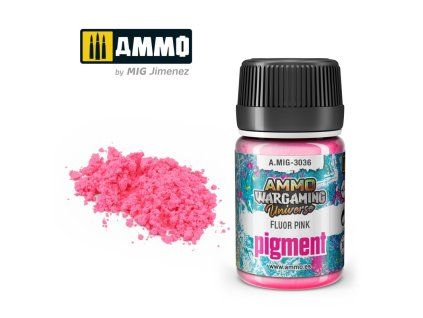 Fluor Pink Fluorescent Pigment AMMO by MIG Jimenez