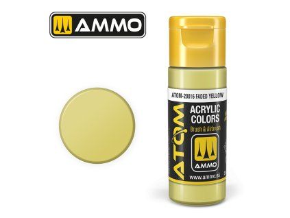 atom color faded yellow