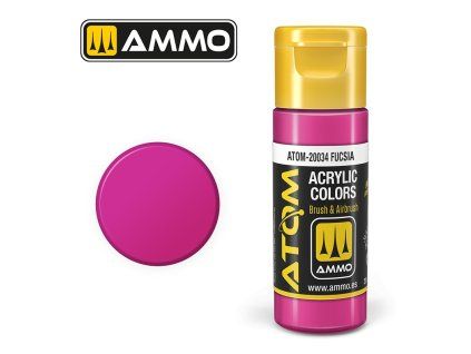 atom color fucsia