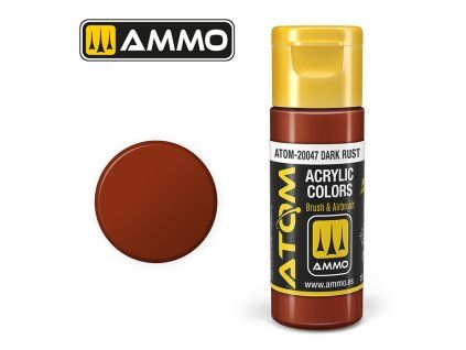 atom color dark rust fs30109