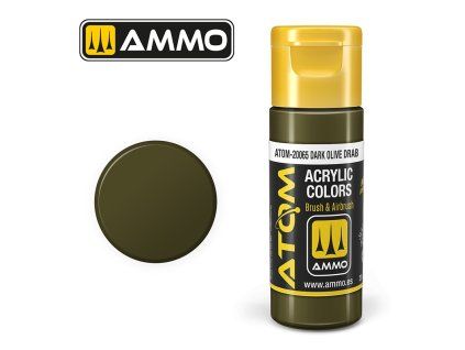 atom color dark olive drab fs34094