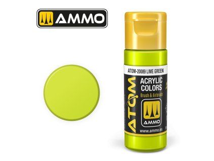 atom color lime green