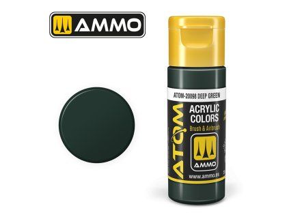 atom color deep green