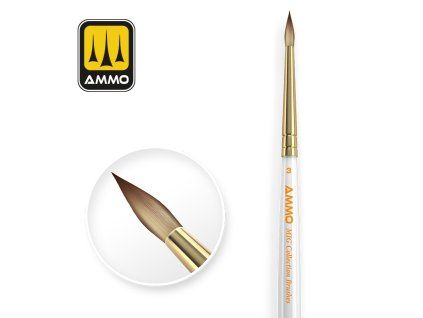 AMMO MIG Collection Brushes Conical Ø3