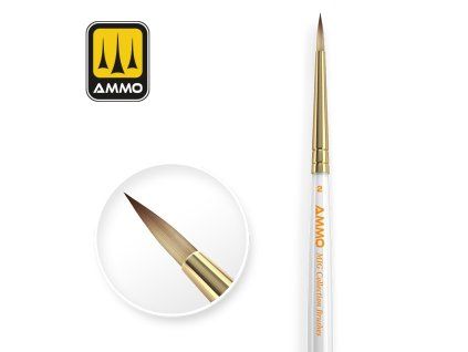 AMMO MIG Collection Brushes Conical Ø2