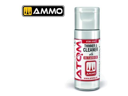 ATOM Thinner and Cleaner with Retarder 20 mL