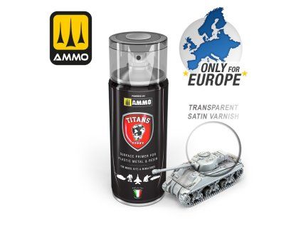 TITANS HOBBY Transparent Satin Varnish (400mL)