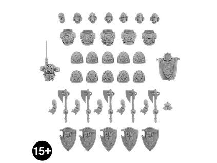 99550101407 ImperialFistLegionPhalanxSqaudUpgradeSet01