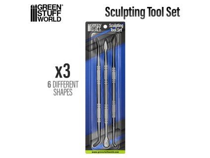 3x Sculpting Tools