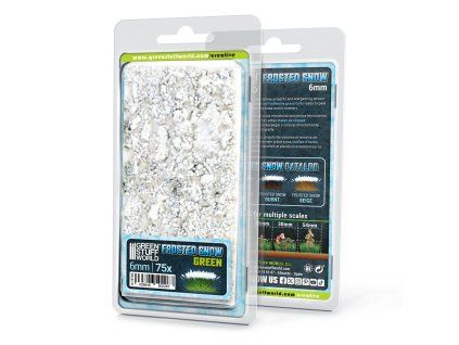 Shrubs TUFTS - 6mm FROSTED SNOW - GREEN