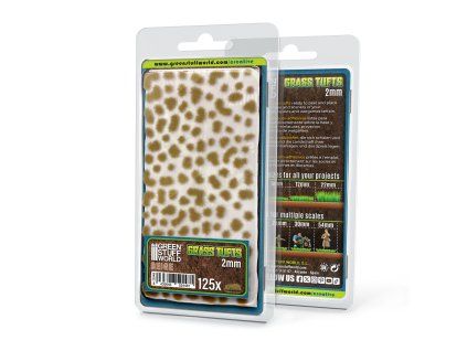 Static Grass Tufts 2 mm - Beige