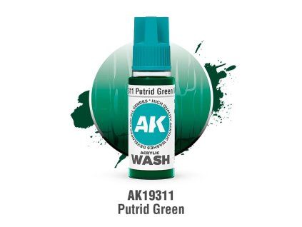 49038 2 ak interactive acrylic wash putrid green wash