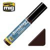STREAKINGBRUSHER Dark Rust