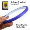 softouch velvet masking tape 2 6mm x 25m