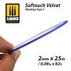 softouch velvet masking tape 1 2mm x 25m