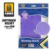 AMMO Velvet Softouch Masking Sheets 1mm Grid (x5 sheets, 290mm x 145mm, adhesive)