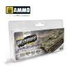 Drybrush Brush Set – Green Colors