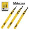Mini Blade Set – 3 pcs (Straight, Curved & Ripper Mini Blades)