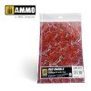 Red Marble. Square Die-cut Marble Tiles - 2 pcs.
