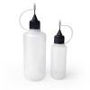 Squeezable Plastic Bottles with Precision Needle Caps 60 ml & 20 ml