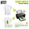 inkjet cotton hotmelt fabric sheet