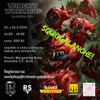 Další workshop je už příští týden a tentokrát už v naší otevřené prodejně. Přijď si zamalovat, naučit se nové techniky a...