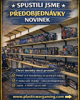 🔥 Spustili jsme předobjednávky novinek! Chceš být mezi prvními, kdo se o nich dozví? 👉 Stačí se přihlásit k newsletteru na...