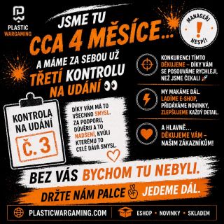 Drahá komunito, Jsme tu cca 4 měsíce… a už máme za sebou třetí kontrolu na udání 👀 Konkurenci tímto děkujeme 🙃 Díky vám se...