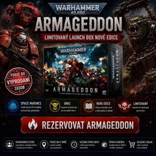 🚨 WARHAMMER 40,000: ARMAGEDDON 🚨 Limitovaný launch box nové edice je tady. A upřímně? Tohle nebude produkt, který bude...