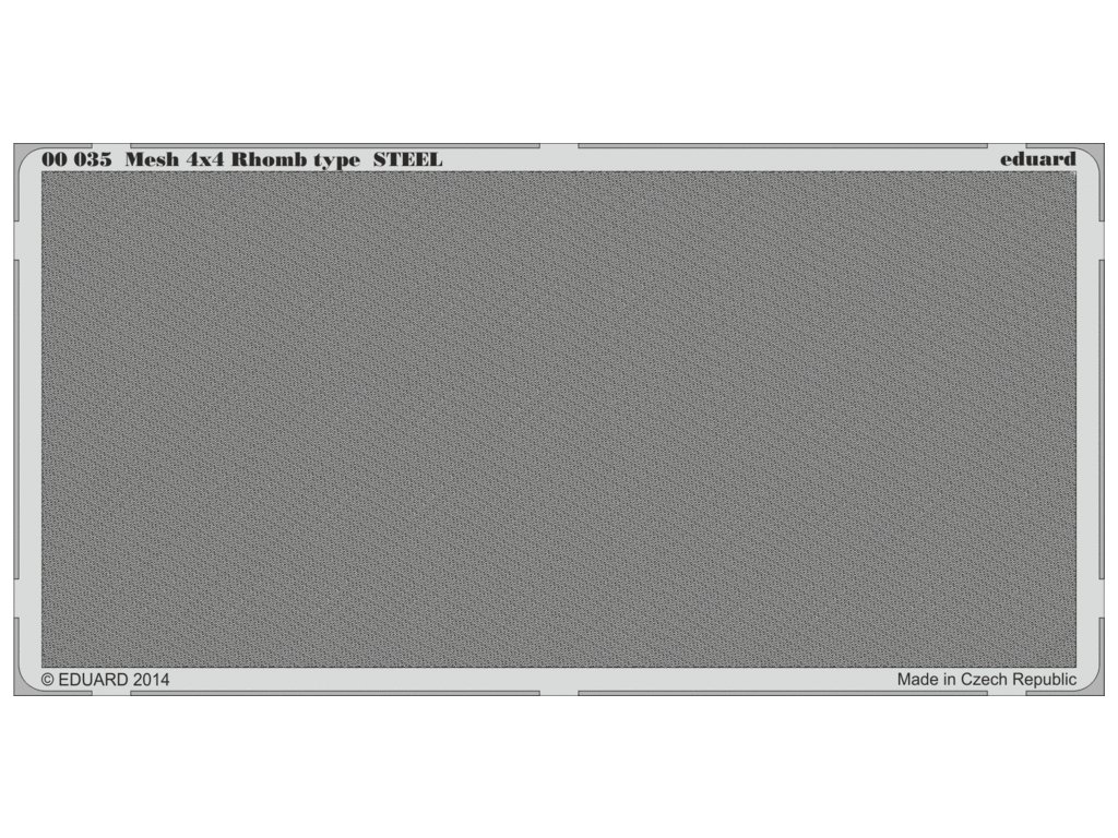 Mesh 4x4 Rhomb type STEEL