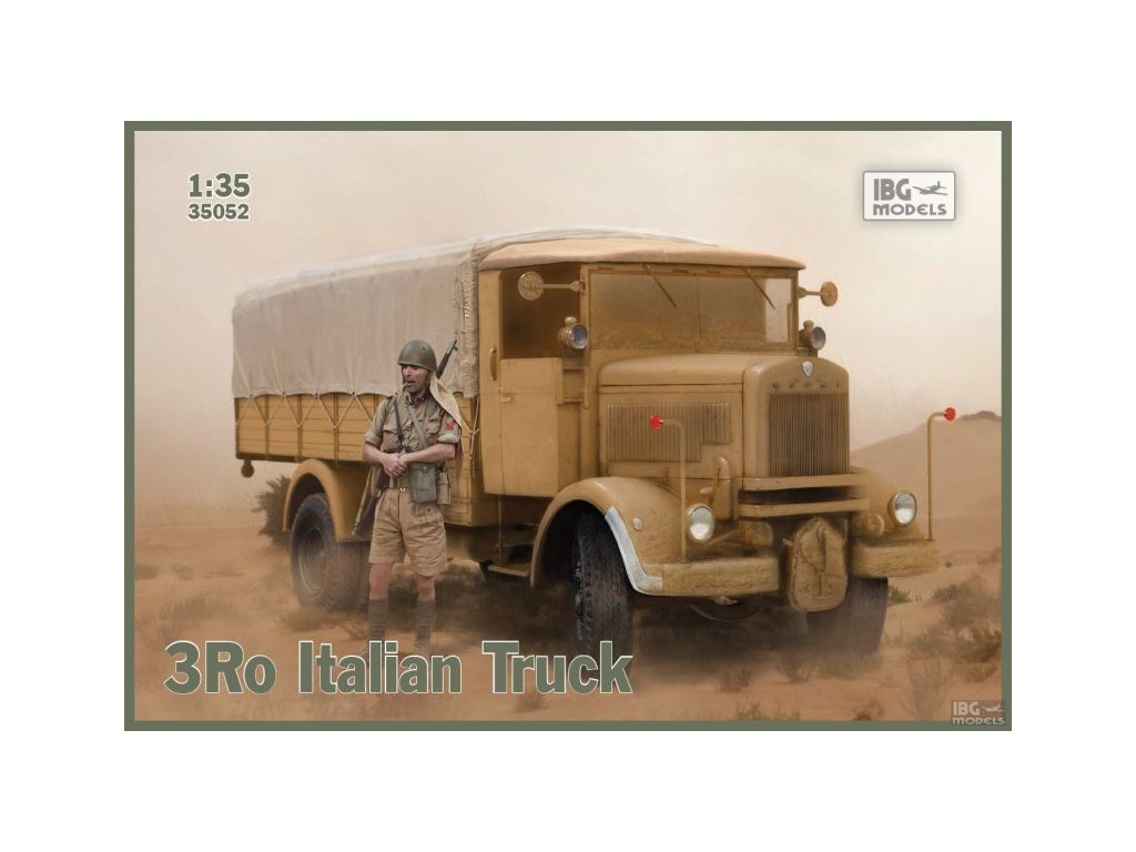 1/35 3Ro Italian Truck - Cargo Version