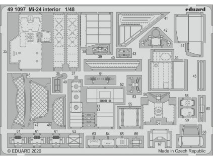 Mi-24 interior 1/48