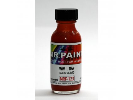 MRP-123 WWII RAF - Marking Red
