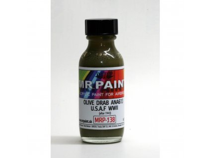 MRP-138 WWII US - Olive Drab ANA613 (after 1943)