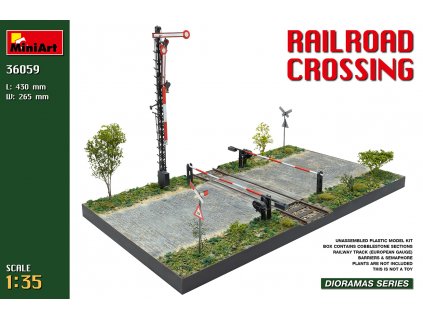 1/35 Railroad Crossing