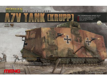 A7V (Krupp) German Tank 1/35