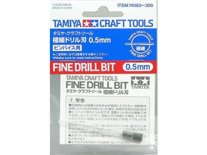 Vrták Tamiya Fine Drill Bit 0,5 mm