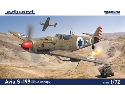 Avia S-199 ERLA canopy 1/72 weekend