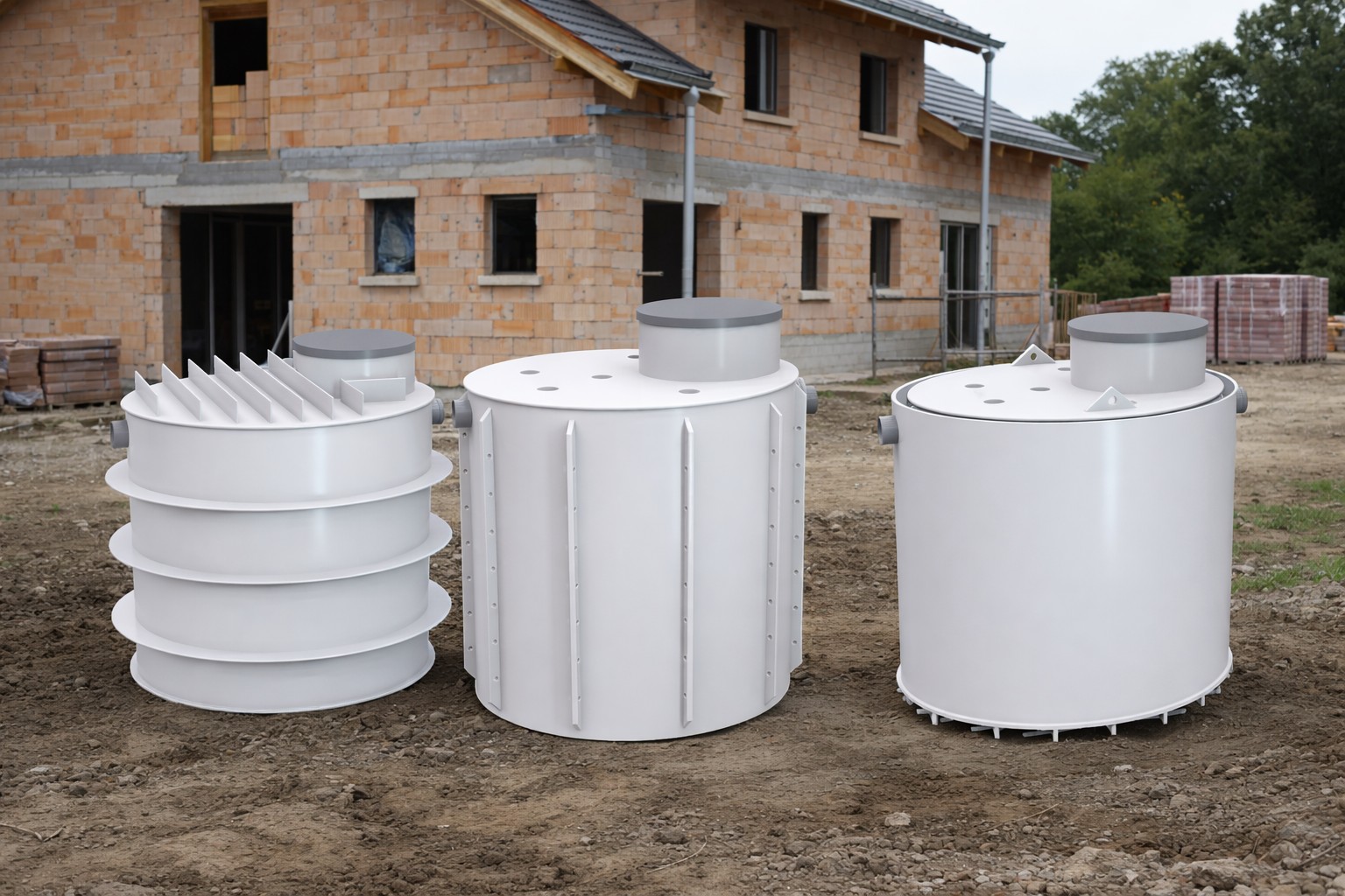 Samonosná, k obetonování, nebo dvouplášťová? Jak vybrat typ nádrže dle podloží?