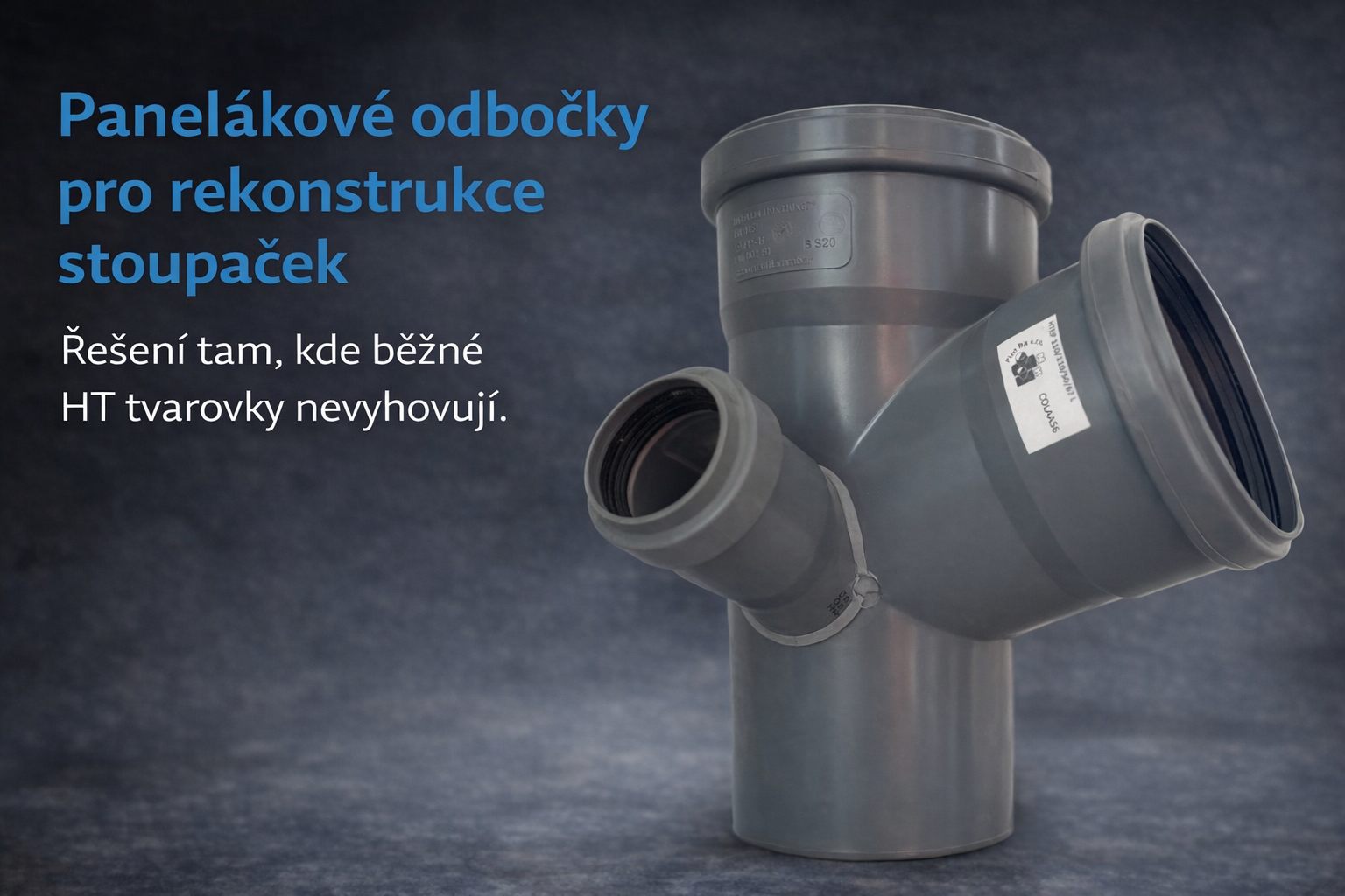 HT Paneláková odbočka nízká