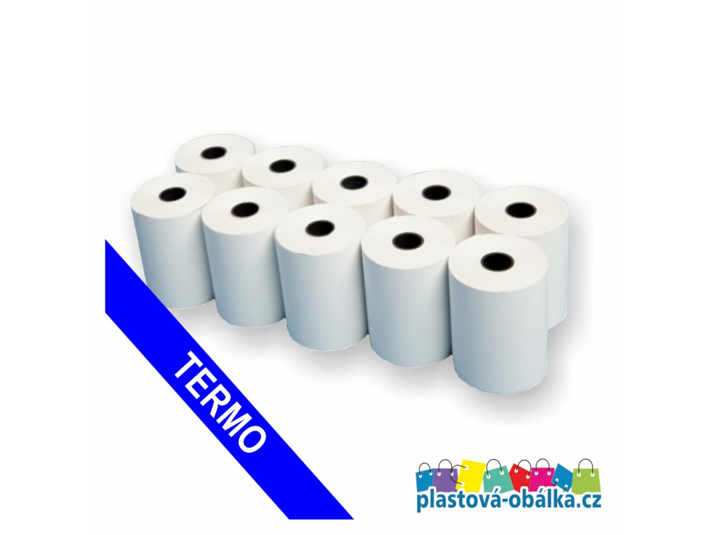 pokladnicne pasky eKASA TERMO logo plastova obalka cz